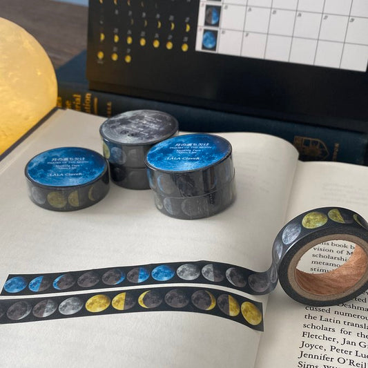 日本Clover R. 月相紙膠帶（預購貨品，約兩星期到貨）