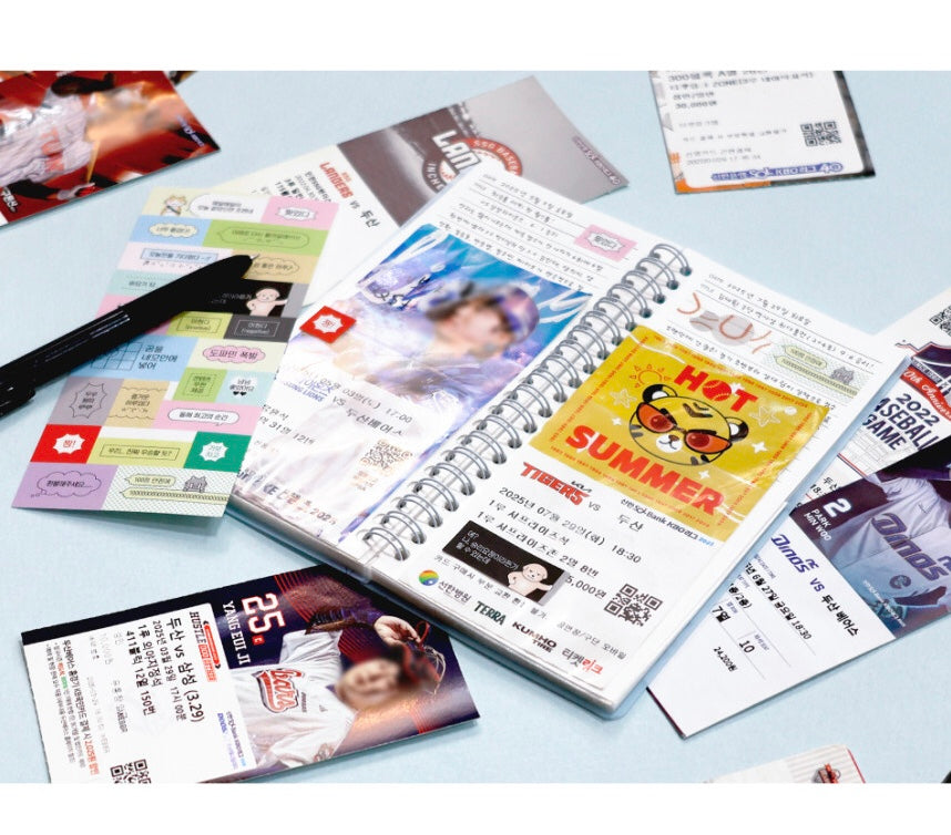 韓國 Catch your days 票劵收納簿 * [預購貨品，下單後14天出貨]