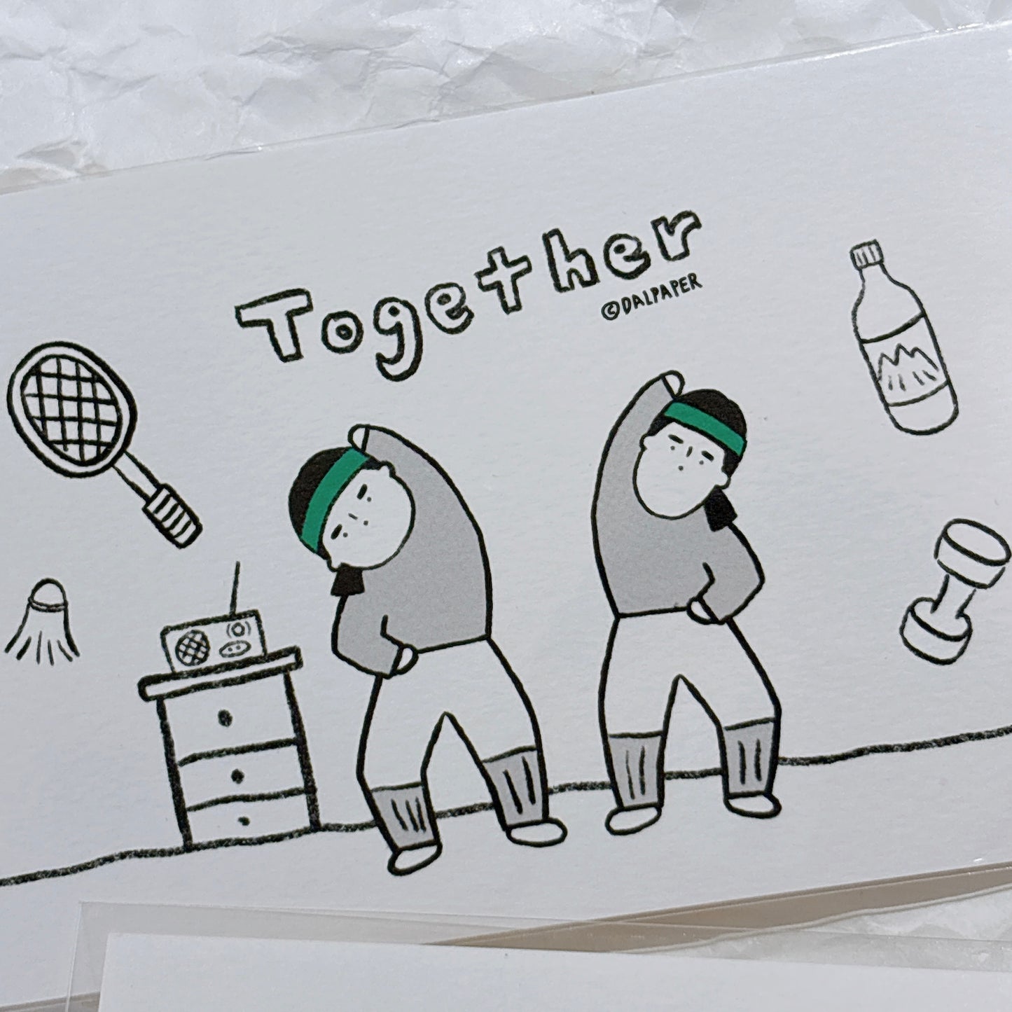 韓國The Paper My Best Friend Collection 卡片 - 我的週未大計
