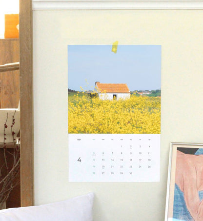 韓國Life in Flow 2026 掛牆月曆 [預購貨品，下單後14天出貨]