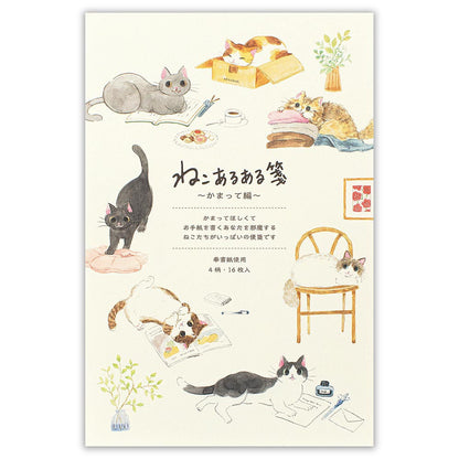 日本A5和紙信紙 -超治癒的貓咪