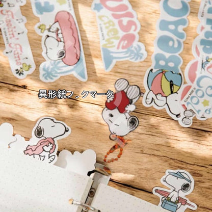 My Snoopy World 一套30 張Die-Cut 書籤 [預購貨品，訂購後2 月尾到貨]