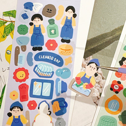 韓國The Paper 記錄我的日常貼紙 - 3款選擇