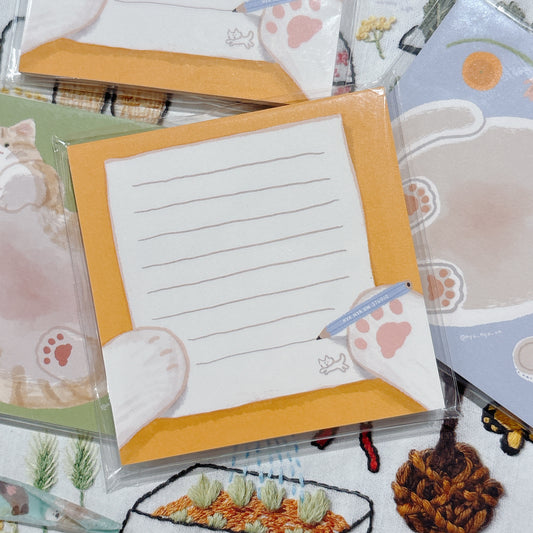 韓國Nya Nya 我最愛貓咪系列特輯 - 給奴才 Memo Pad