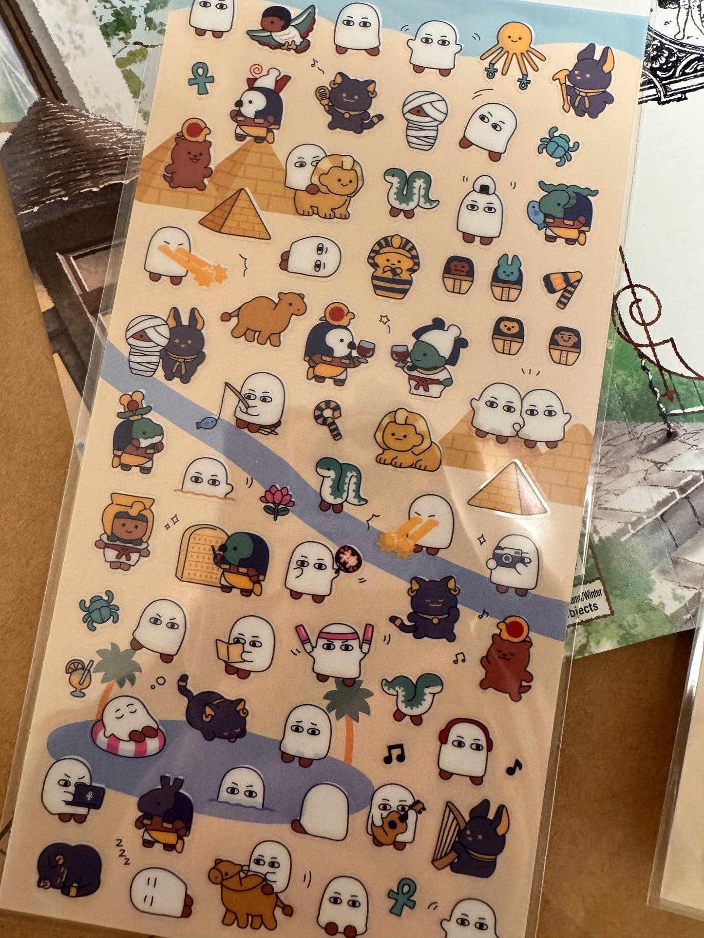 Something About Egypt Q 版埃及祭司與Medjed