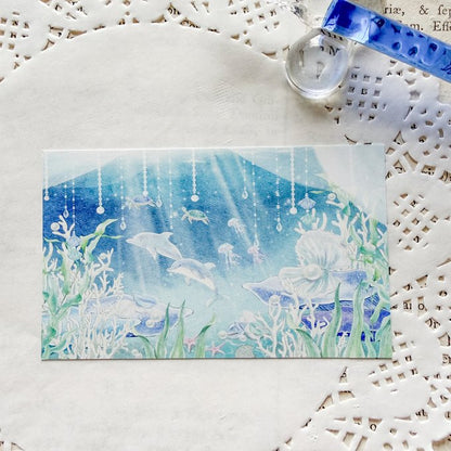 日本Sea Garden Message Card Set - 一套10 張：海洋傳說 [預購貨品］