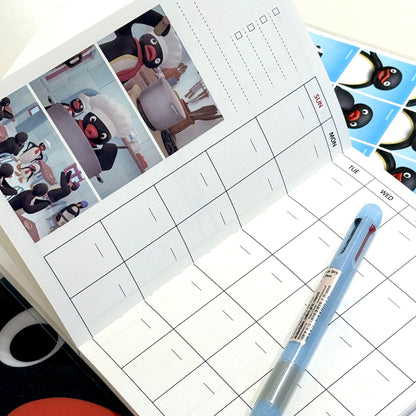 韓國企鵝家族Pingu Collection 無時效日記