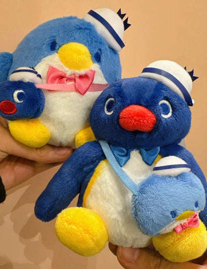 《早鳥訂購88 折‼️》日本45 週年限定版 Pingu x Sanrio Tuxedosam 聯乘：Tuxedosam 公仔匙扣
