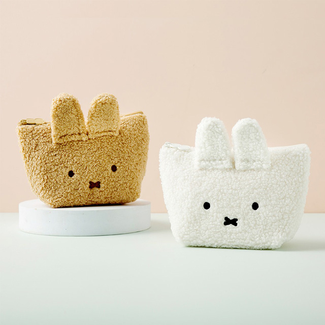 毛毛 Miffy face 收納包包 * [預購貨品，下單後14天出貨]