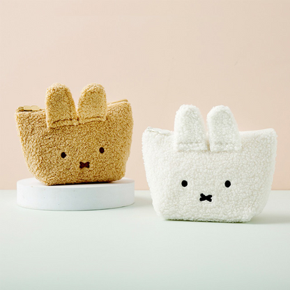 毛毛 Miffy face 收納包包 * [預購貨品，下單後14天出貨]