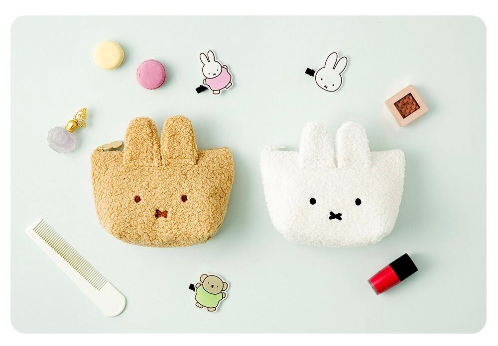 毛毛 Miffy face 收納包包 * [預購貨品，下單後14天出貨]
