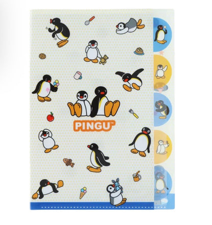 日本企鵝家族Pingu A4 Multi Pockets Folder 多格文件夾