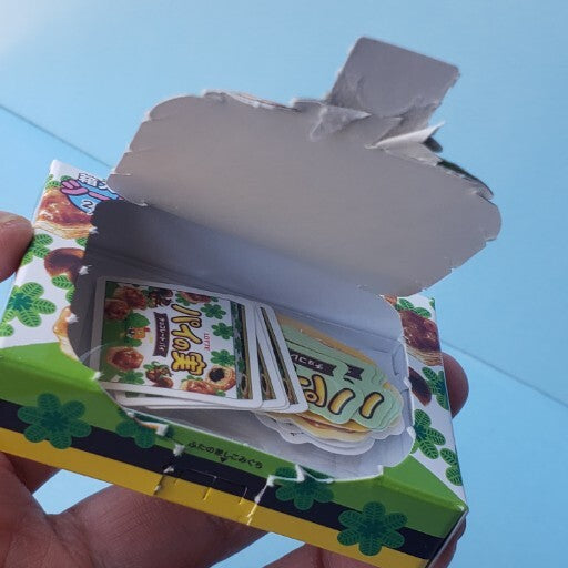 兒時回憶‼️ 日本Funbox 朱古力零食造型盒貼紙 （共3 款，一盒25 個 ）