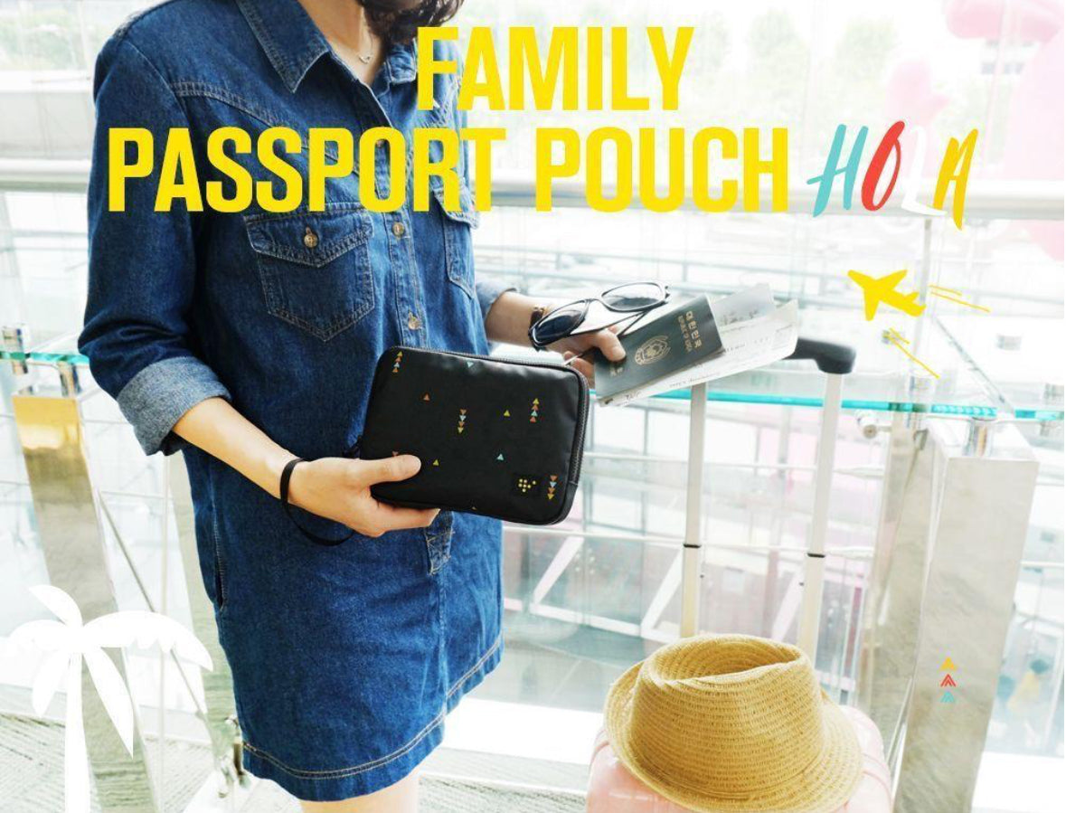 韓國 Antenna Family’s Travel Pouch - (預購貨品）