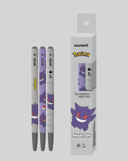 韓國Monami 153 原子筆 - POKEMON 限定聯乘* [預購貨品，下單後14天出貨]