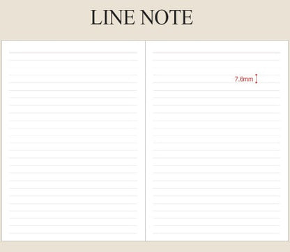 韓國The Harvest 2027 Official Schedule 月周計劃 A5 size* [預購貨品，下單後14天出貨]