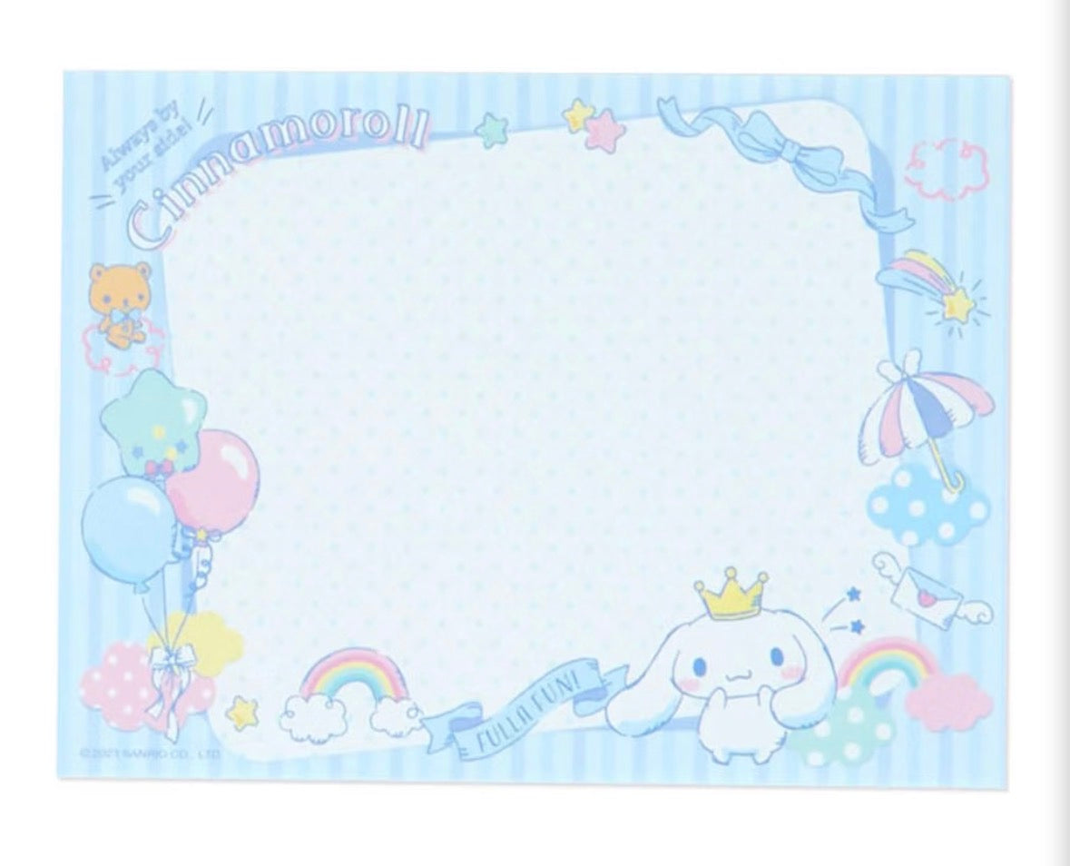 《新品9 折‼️》日本Sanrio Characters 肉桂狗108 頁Writing Note Pad [ 預購貨品 ］