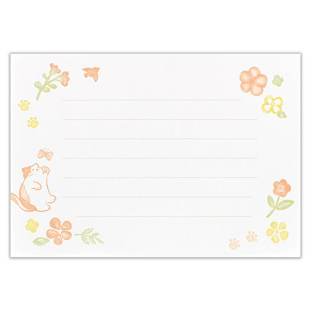 日本 write a mail 信紙套裝 - 可愛的貓咪