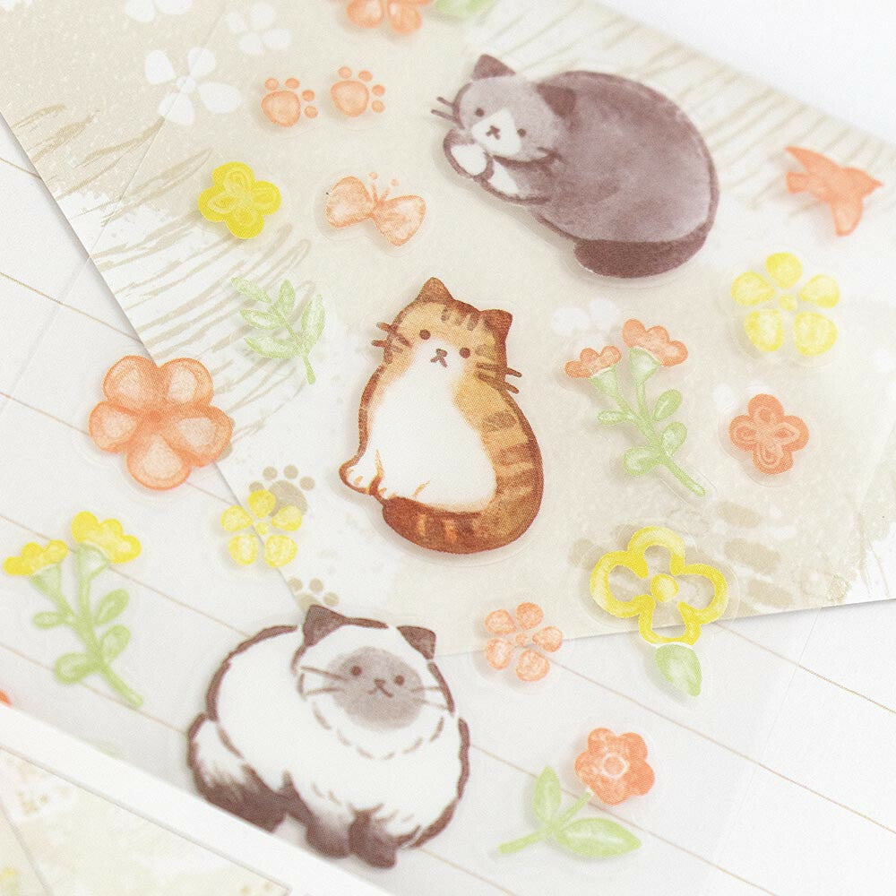 日本 write a mail 信紙套裝 - 可愛的貓咪