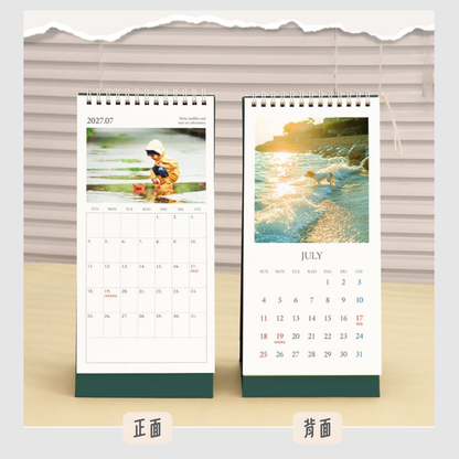 韓國 2027 INDIGO Mind Snap Slim 桌上月曆 [預購貨品，下單後14天出貨]