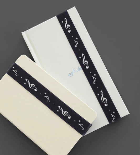 韓國Glen 手帳日記本彈性綁帶Note Band :音符 《預購貨品，下單後兩星期到貨 》