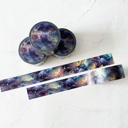 日本Clover R. 三日月之星空紙膠帶（預購貨品，約兩星期到貨）