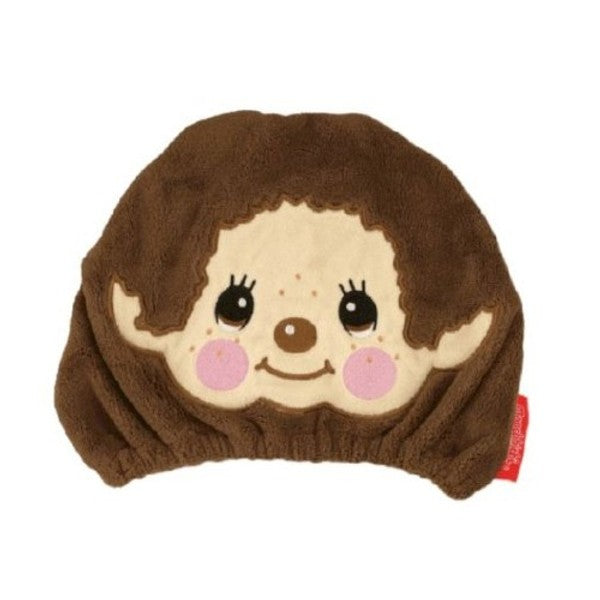 新品自動9 折‼️日本Monchichi 毛巾吸水速乾Towel Cap - [預購貨品］