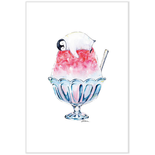 日本Artish夏・たび系列 - 明信片 —— 夏日刨冰🍧