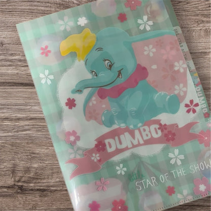 Disney 小飛象Dumbo 櫻花款 A4 三層文件夾