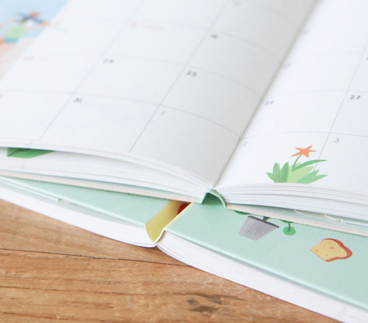 2026 韓國The Daily Story B6 月週計劃Schedule - 兩款封面 [預購貨品，下單後14天出貨]