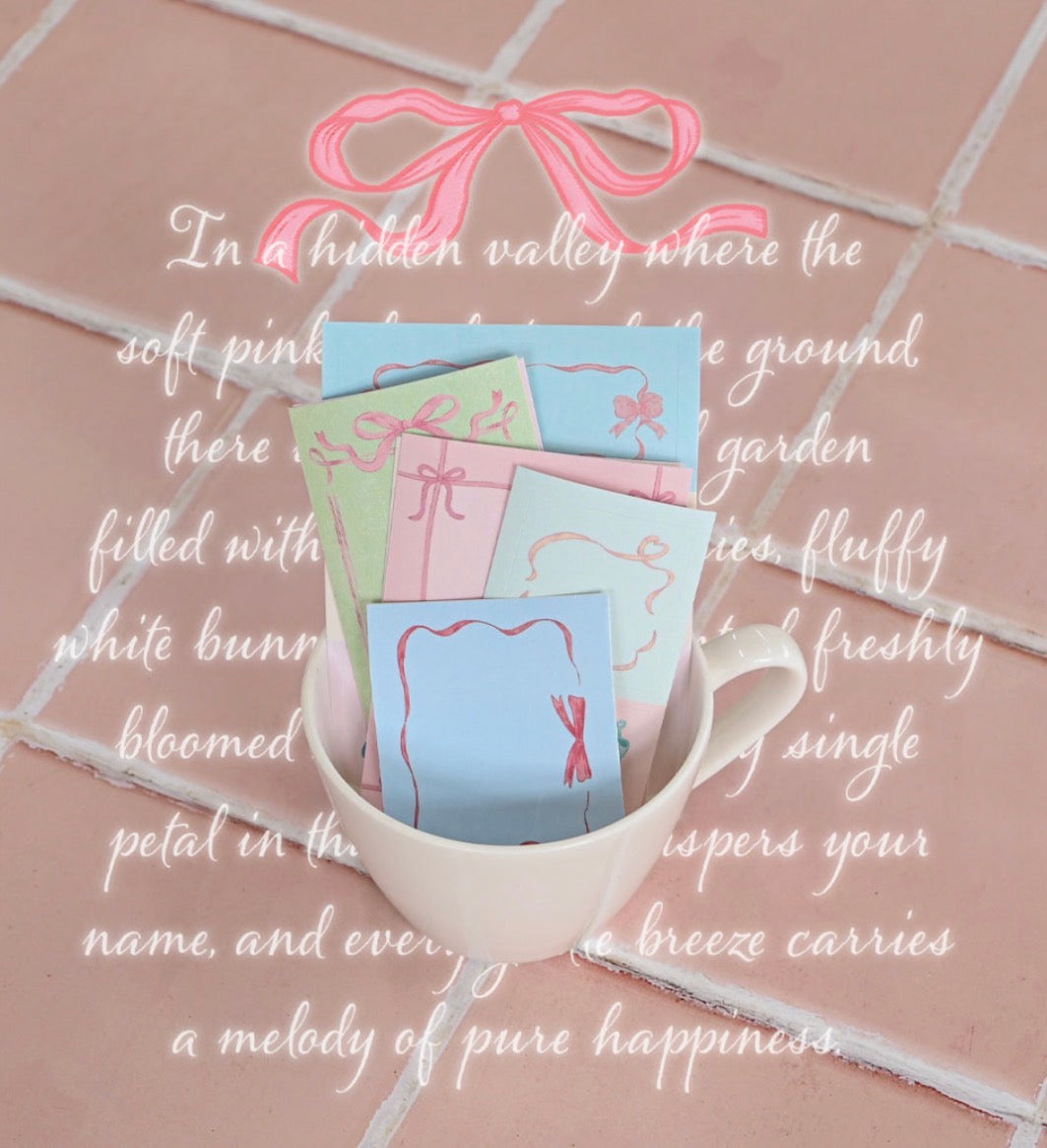韓國Monolike 絲帶框框拼貼素材包 Ribbon Label Stickers Pack *可書寫* [預購貨品，下單後14天出貨]