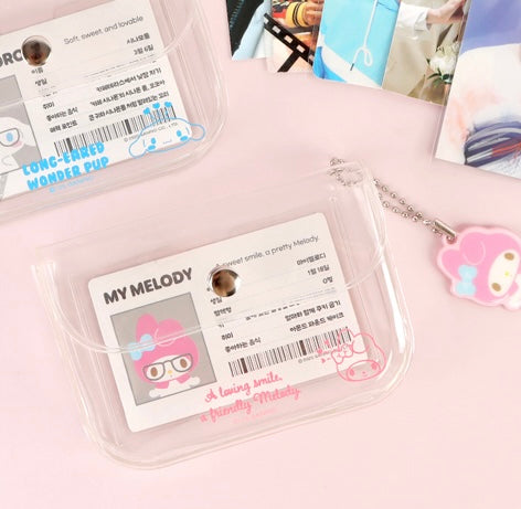 Sanrio 懷舊 Y2K 透明 Card Wallet * [預購貨品，下單後14天出貨]