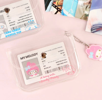 Sanrio 懷舊 Y2K 透明 Card Wallet * [預購貨品，下單後14天出貨]