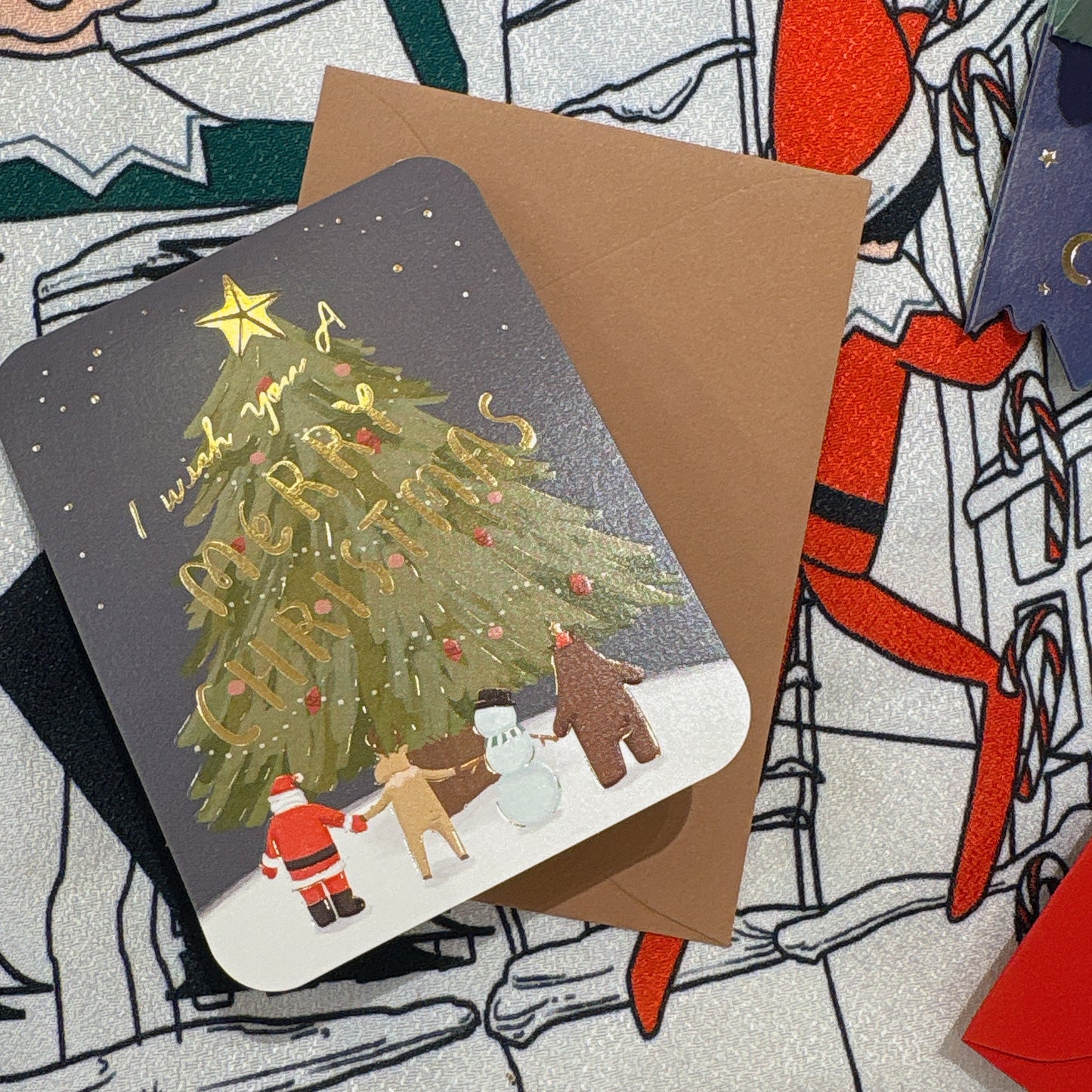 日本 Christmas tree 🌲 立體pop up聖誕咭小卡