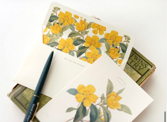 韓國Flower Card Set 系列- May Your Day Blossom(一共6 款）