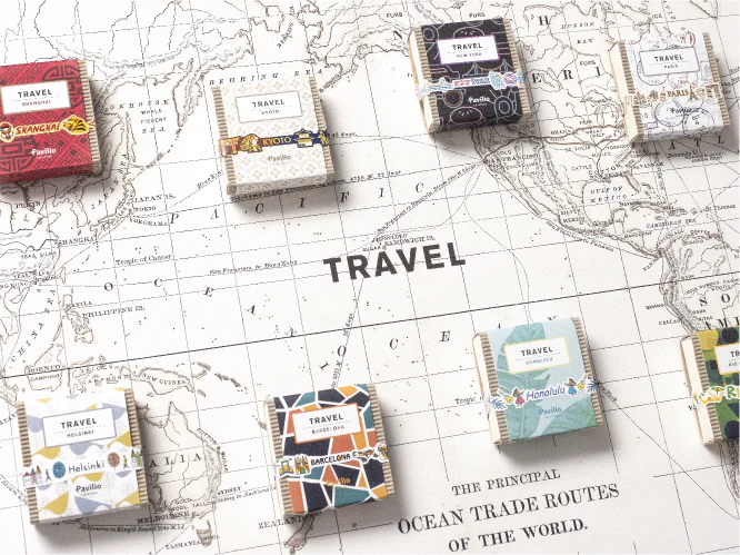 [7 月25 日截單］日本Lace Tape 系列Die Cut 紙膠帶 - Travel (6 款）