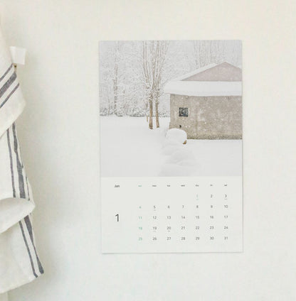 韓國Life in Flow 2026 掛牆月曆 [預購貨品，下單後14天出貨]