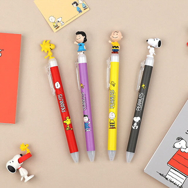 My Snoopy World 立體公仔 0.5 黑色Gel Pen (預購產品)