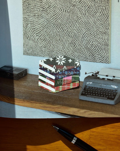 韓國Life Stationery Sticky Pattern Book 書本造型 Index Memo - 聖誕限定版 * [預購貨品，下單後14天出貨]