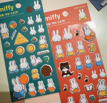 Miffy 軟綿綿貼紙 - 4 色選擇