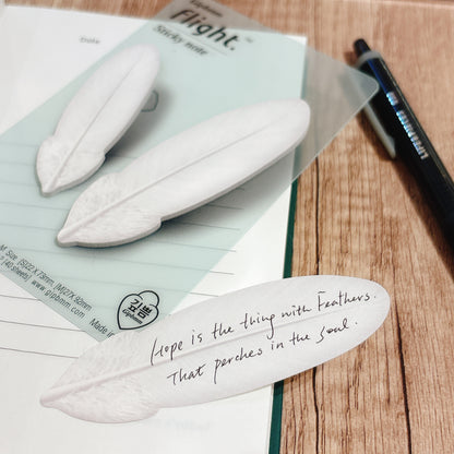 韓國Appree便條貼Palette - 羽毛（一套兩款大細）