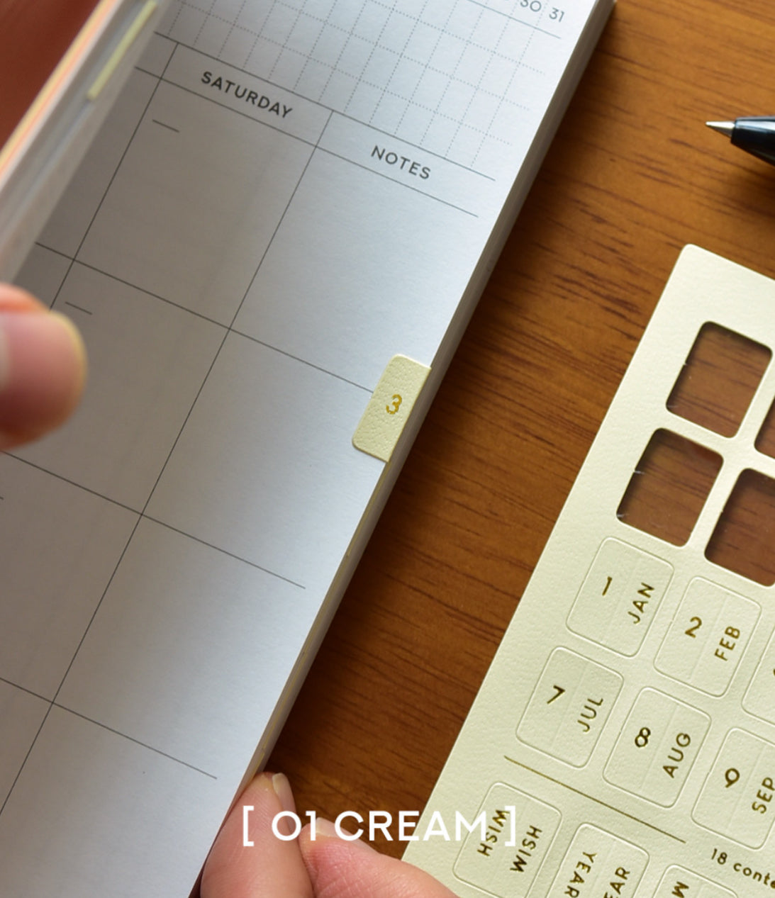 韓國手帳熨金Classy Index tab 貼紙 [預購貨品，下單後14天出貨]