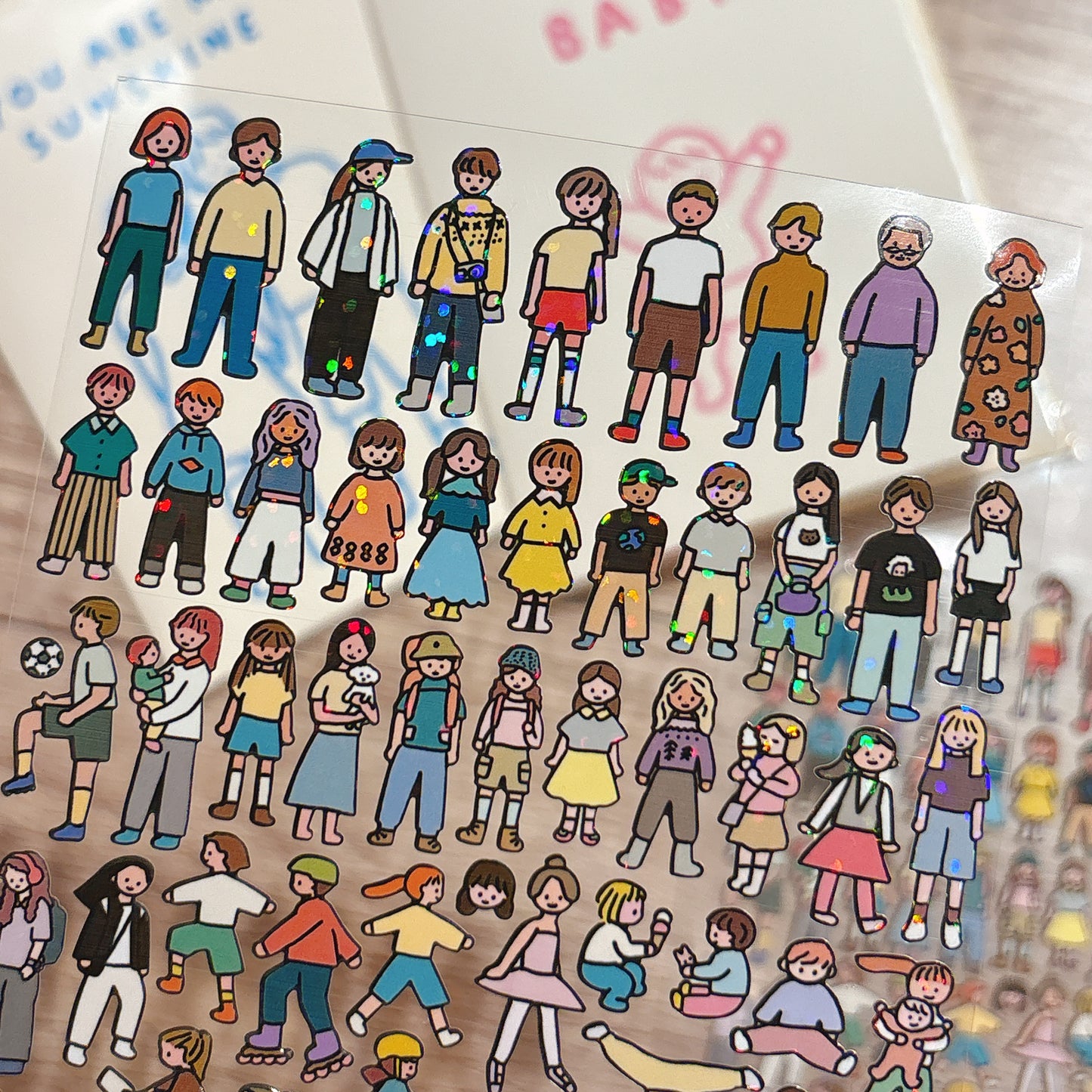 世界生物圖鑑貼紙合集 - 普渡眾生