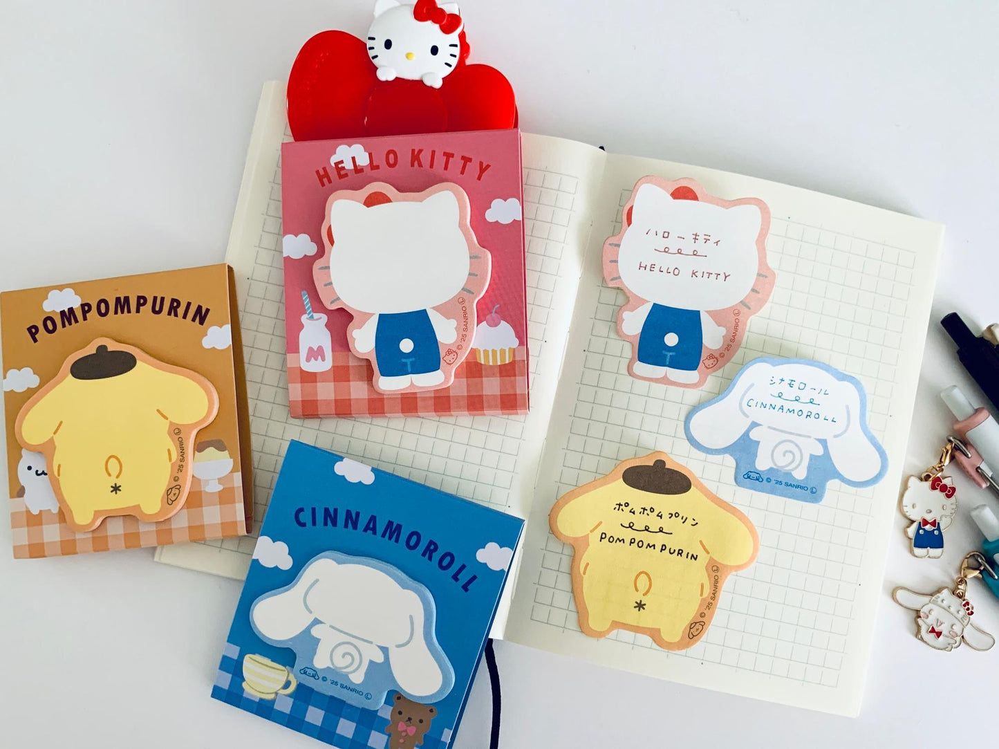 Sanrio 用背脊寫Memo - 黏貼式便利貼* [預購貨品，下單後14天出貨]