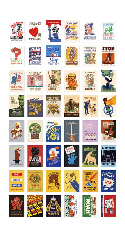 韓國By Nacoo Label Sticker -American Vintage *