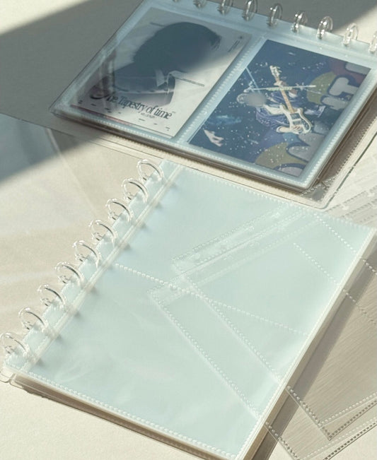 韓國 Ring Album 明信片&賀卡收納手冊* (可加內頁) *