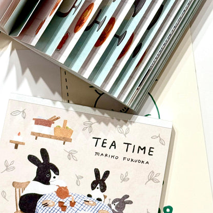 Cozyca 表現社 x 福岡麻利子便條紙 - Tea Time