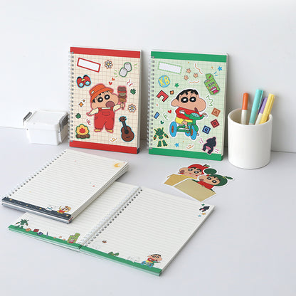 Crayon Shinchan 蠟筆小新系列 A5 圈圈筆記簿  - 橫線 * [預購貨品，下單後14天出貨]