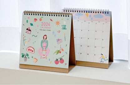 2026 韓國The Daily Story 桌面月曆[預購貨品，下單後14天出貨]
