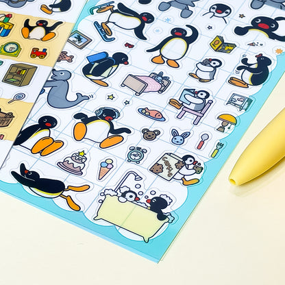 日本企鵝家族Pingu Collection 貼紙